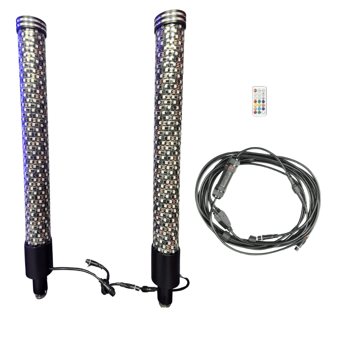 R1 Industries LED Light Whips & Rock Lights