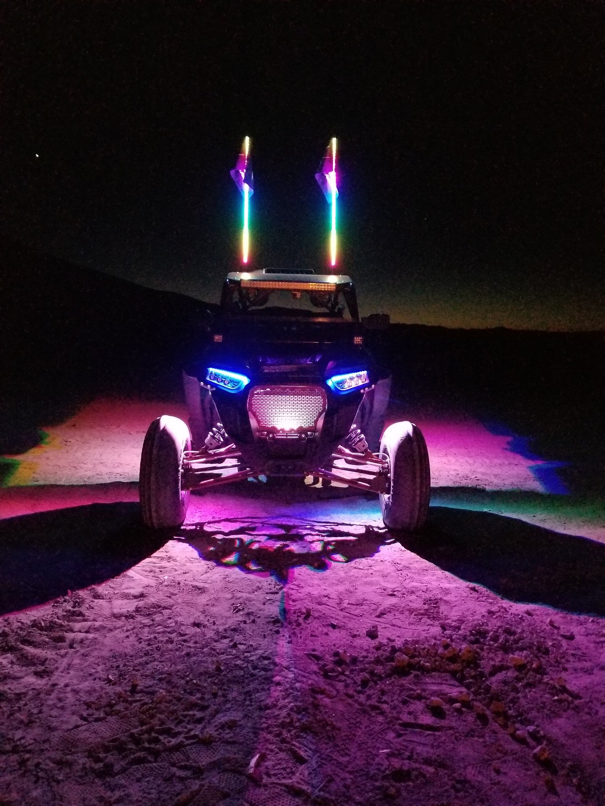 R1 Industries LED Light Whips & Rock Lights