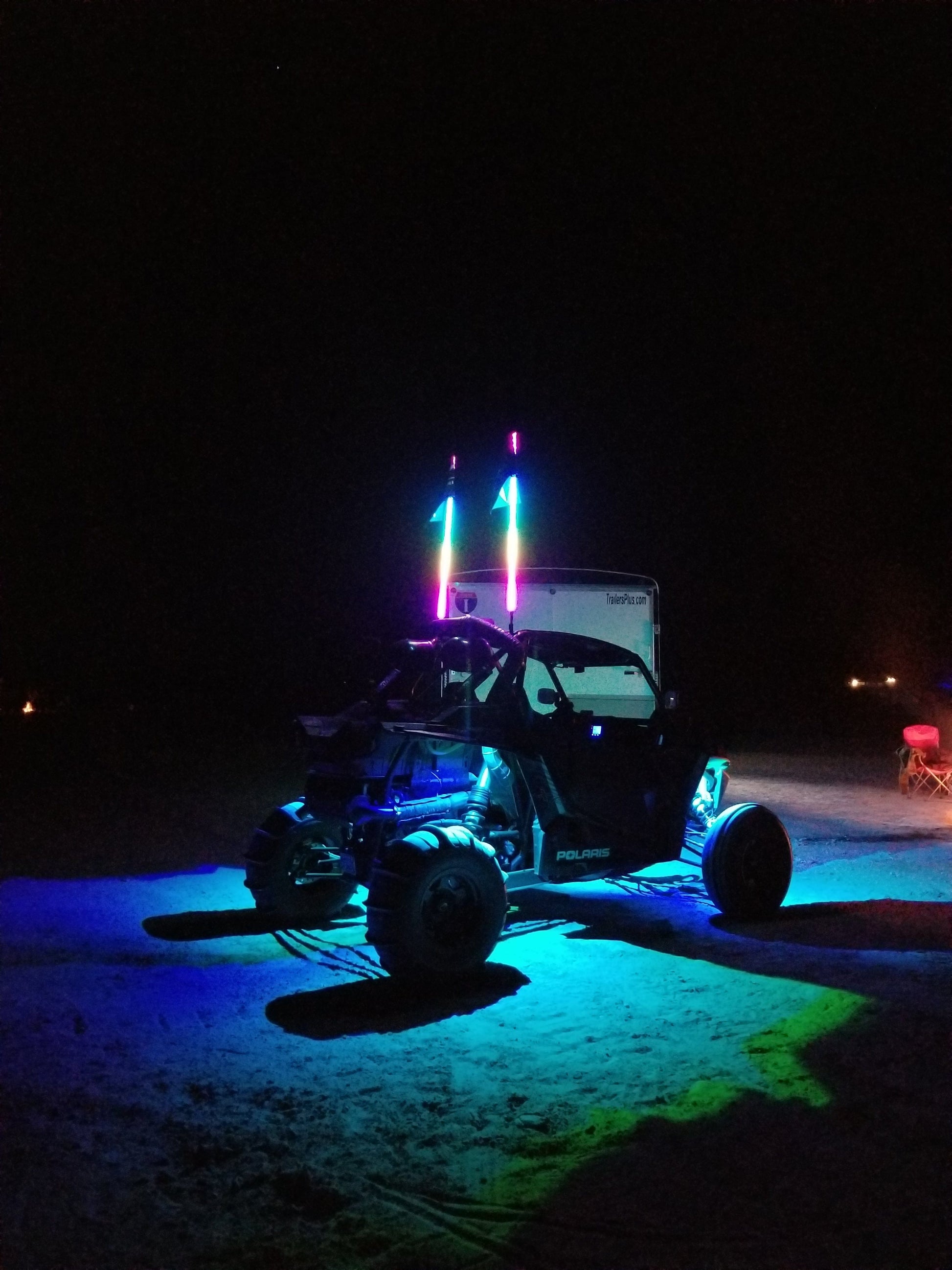 R1 Industries LED Light Whips & Rock Lights 10PODXLRL