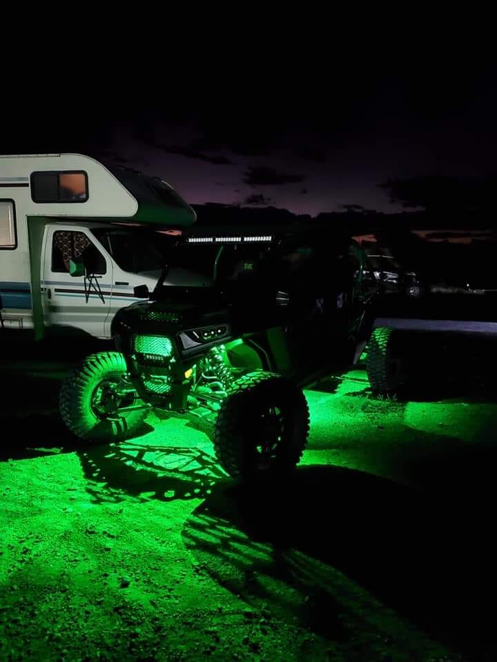 R1 Industries LED Light Whips & Rock Lights 10PODXLRL